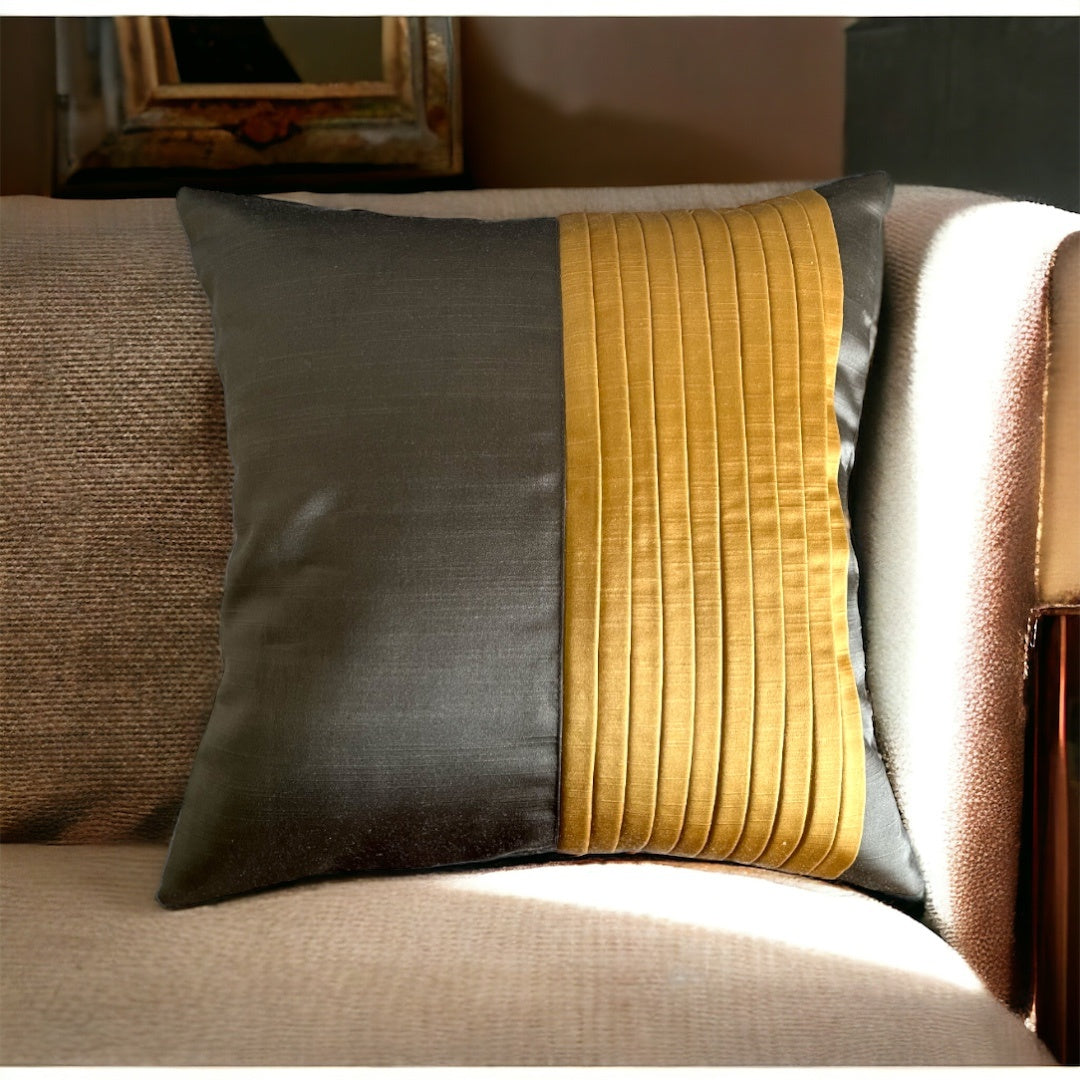 Dual Tone StellarGlow Fabric Cushion Cover