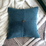 Button Accent Quad Pattern Comfort Cushion Cover