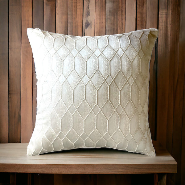 Decorative Chic Geometric Pattern Textured Cushion Cover