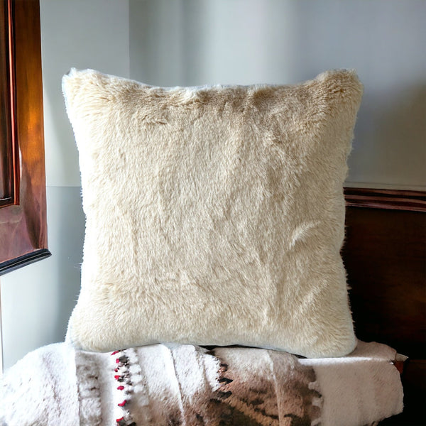 Luxurious Fluffy Faux Fur Throw Cushion Cover